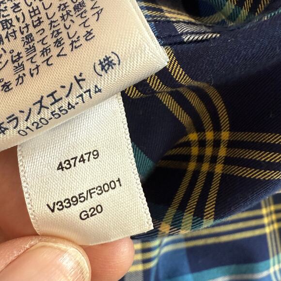 Lot of 3 Lands End No Iron Twill Shirts Size XXL/T Tall 18-18.5 Traditional Fit - Picture 11 of 16